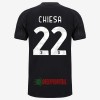 Oficiální Fotbalový Dres Juventus Federico Chiesa 22 Hostující 2021-22 pro Muži